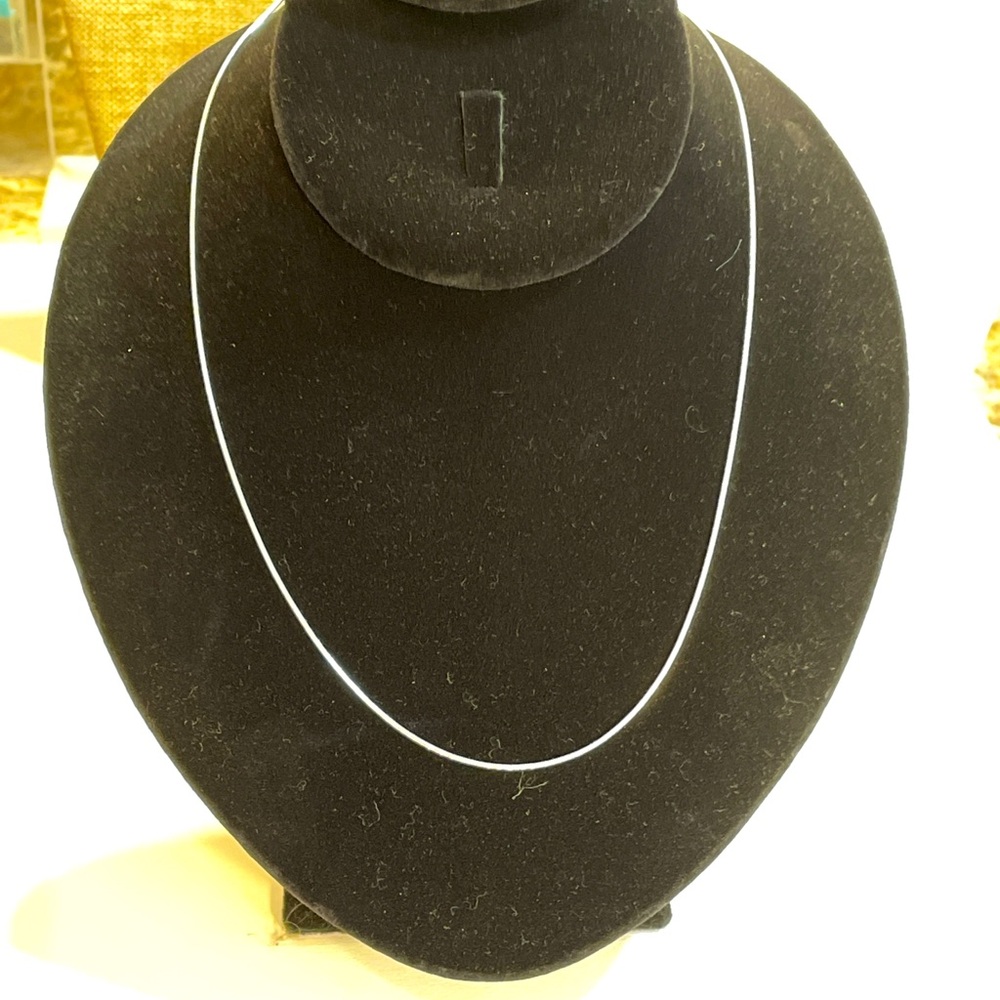 20 inch .925 Sterling Silver plated Snake Chain